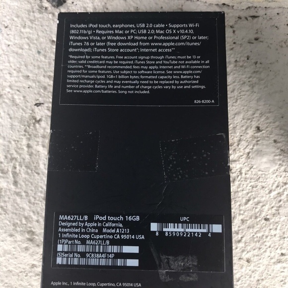 RARE John Lennon iPod 8GB and 16GB iPod Touch 1st Generation 2007 Pair - Picture 5 of 5